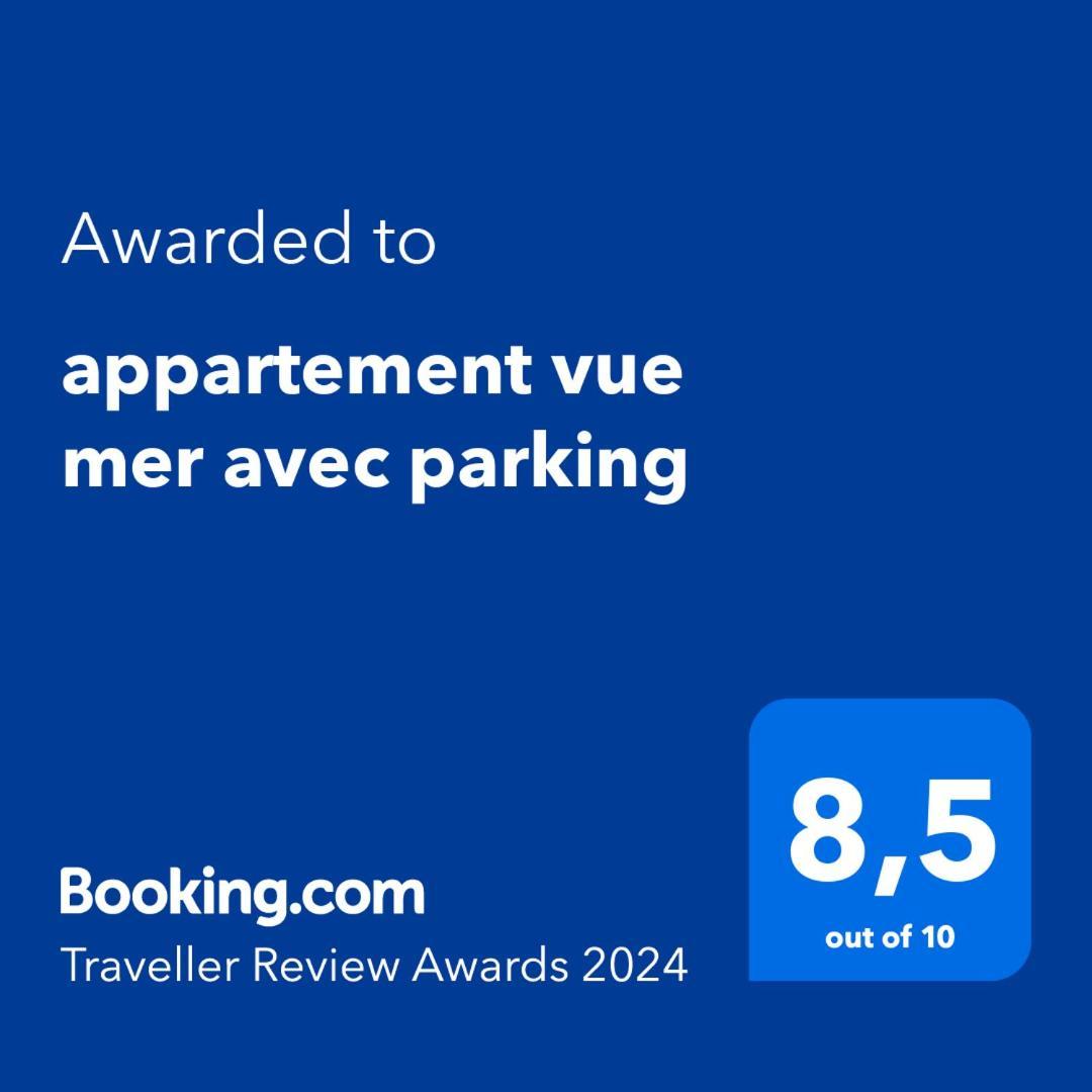 Vue Mer Avec Parking Apartment